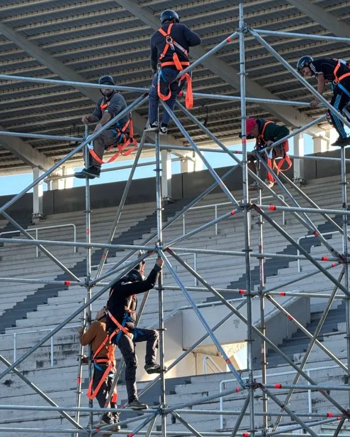 Staff de MB Producción y Equipamiento para Eventos en Córdoba